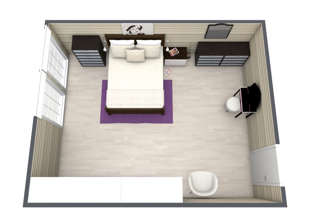 Großes Gästeschlafzimmer