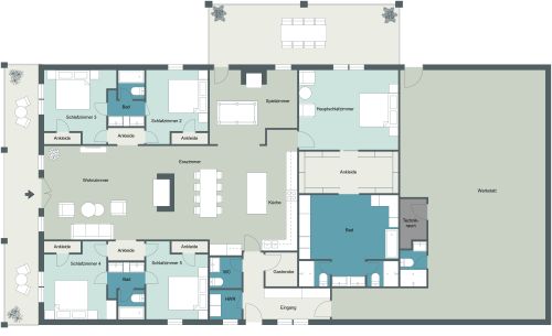 Haus mit 5 Schlafzimmern