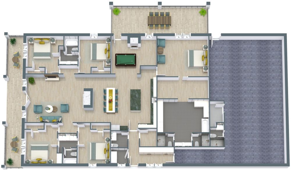 Haus mit 5 Schlafzimmern