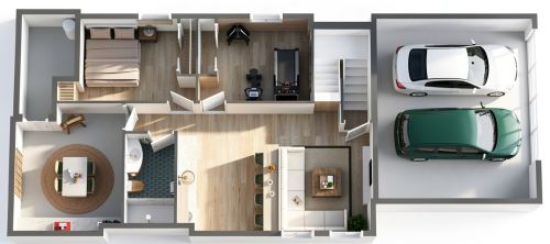 Basement Layout Idea