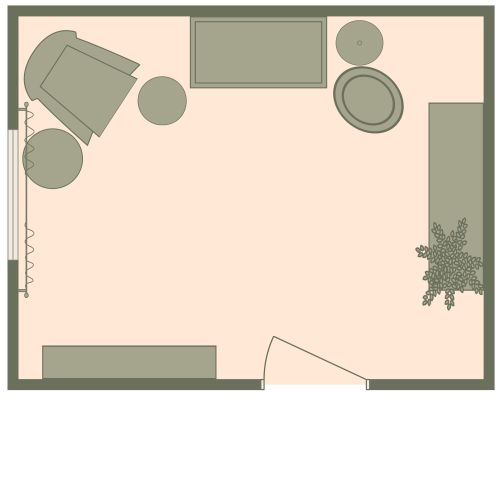 Kinderzimmer-Grundriss