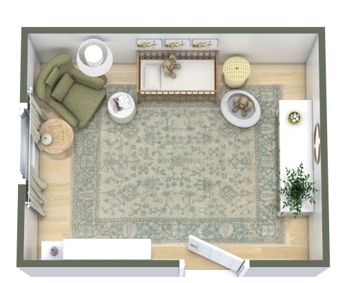 Kinderzimmer-Grundriss