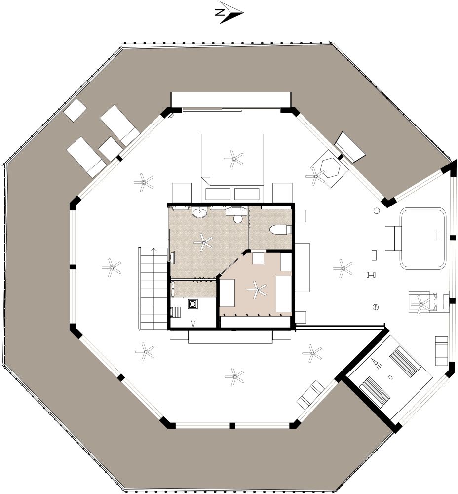 Grundriss für ein Traumhaus 2D Grundrisse