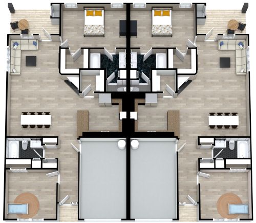 Doppelhaus Design