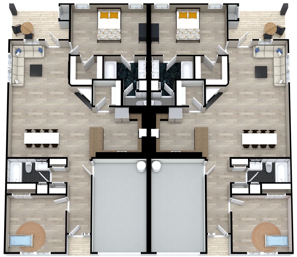 Doppelhaus Design