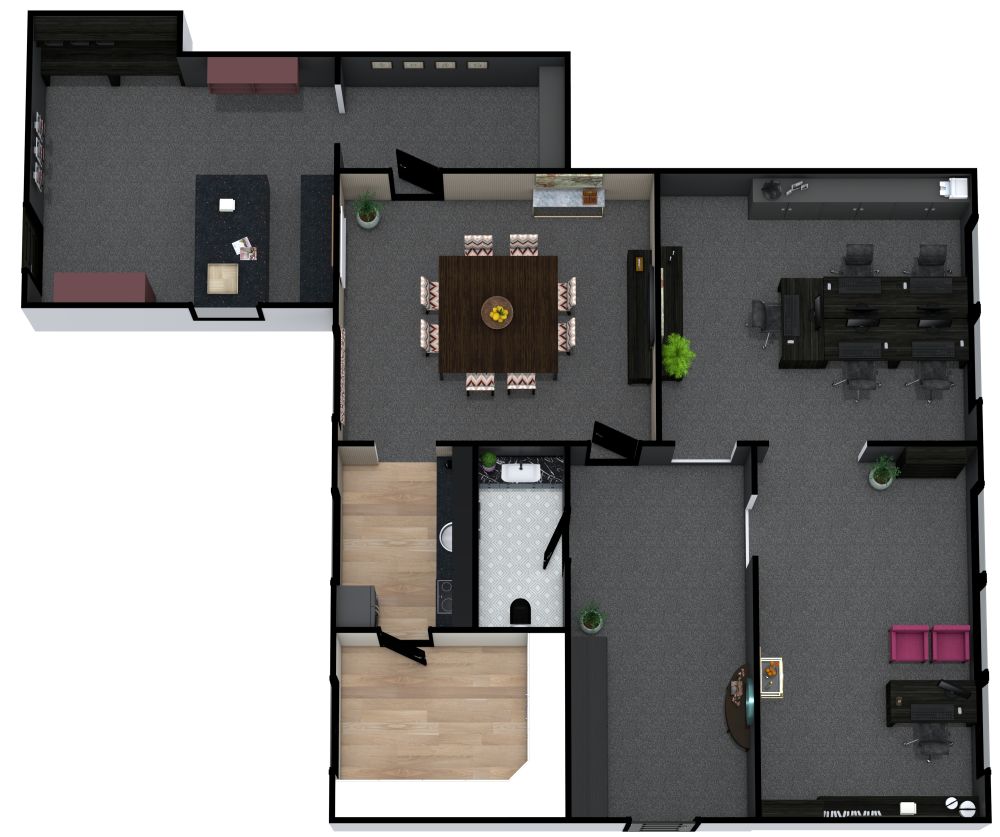 Büro-Layout