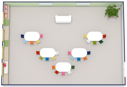 Konferenzraum Layout