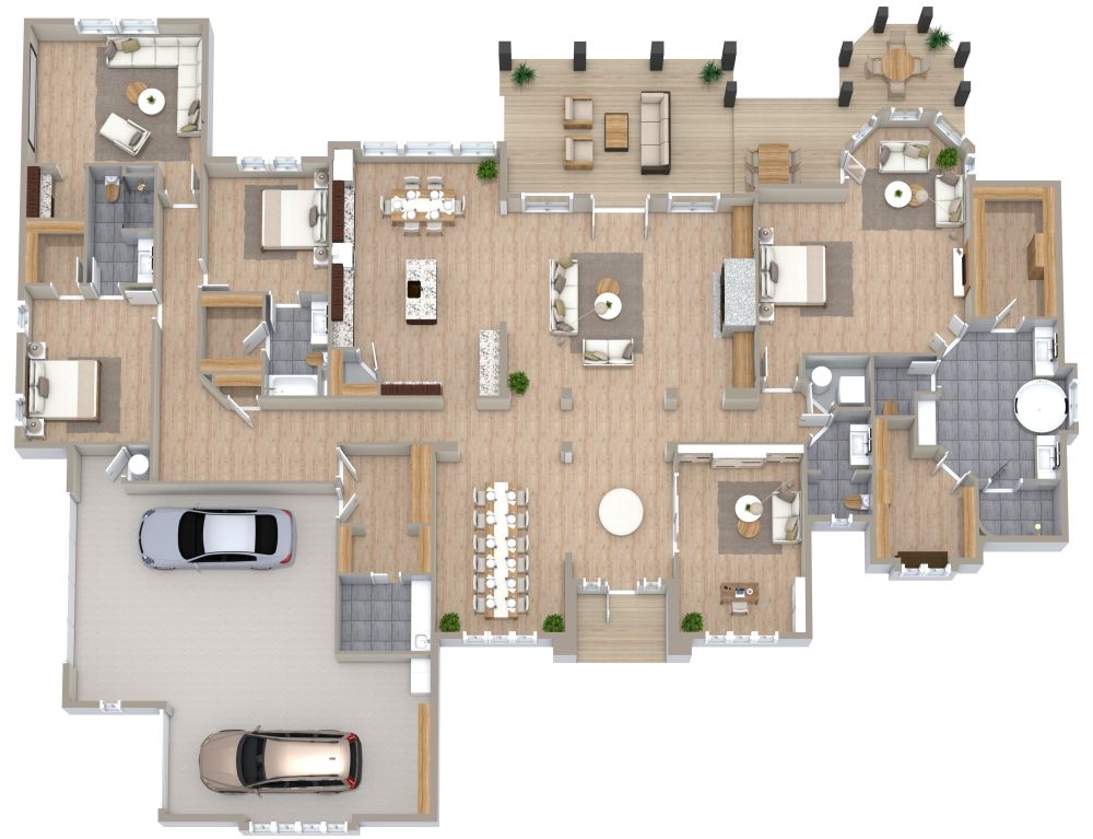 4000 sq ft House Plan
