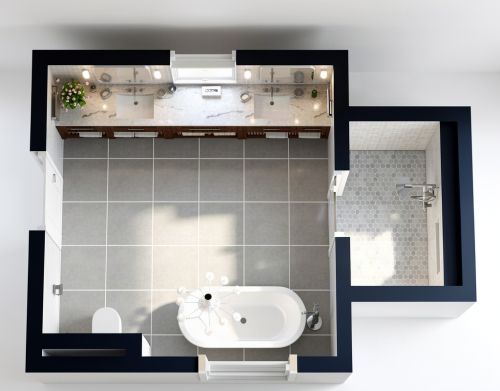 Bathroom Layout Design
