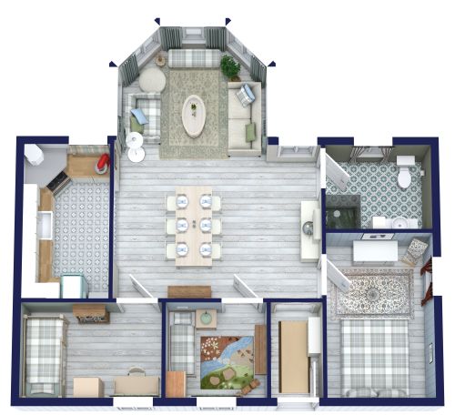 3 Bedroom Cozy Cottage with Sunroom
