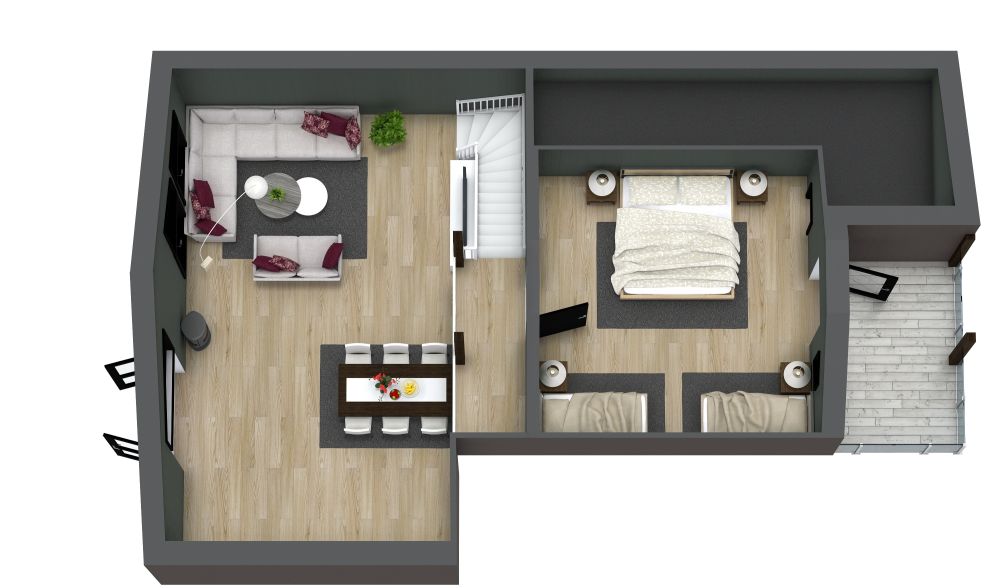 Harmoni 108 3D Floor Plan