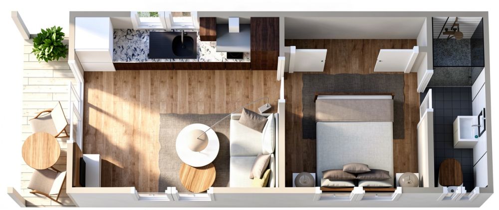 Floor Plan Tiny House