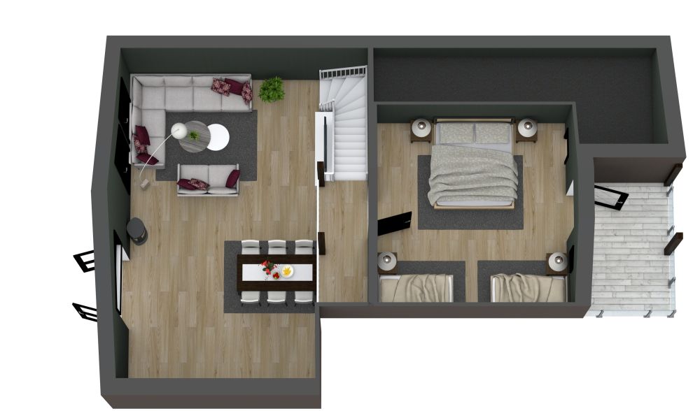 Harmoni 108 Grundrisse 3D Grundrisse