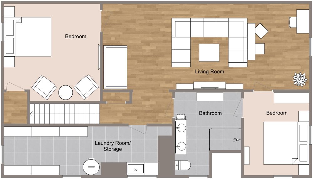 Basement Layout 2D