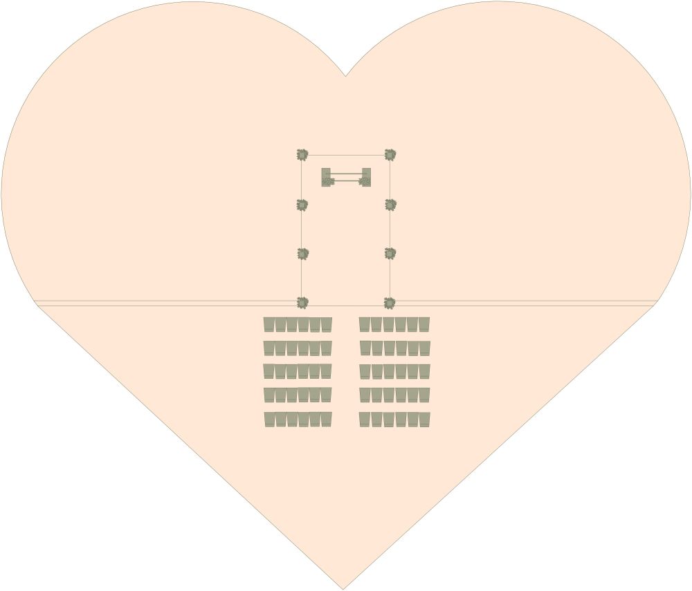 Hochzeitslocation am Seeufer 2D Grundrisse