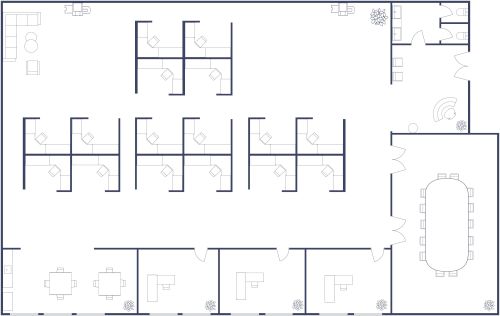 Cubicle Layout Plan