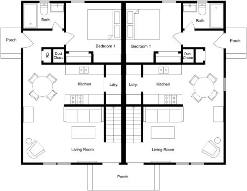 Duplex Plan