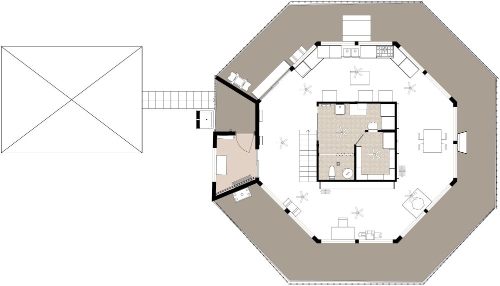 Dream Home 2D Floor Plan