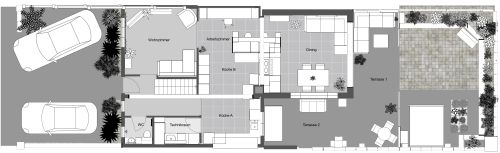 Hausplan unter 100 Quadratmetern