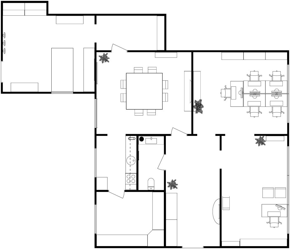 Office 2D Layout