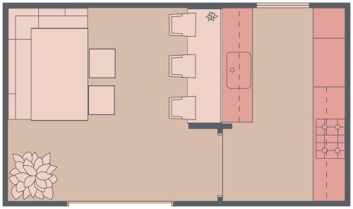 Kitchen Design with Bar Counter
