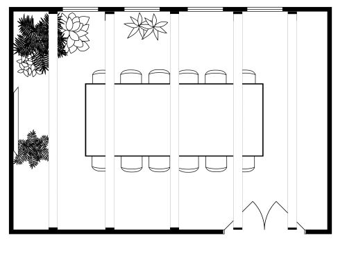 Konferenzraum Grundriss
