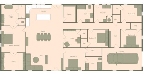 Emerald Barndominium House Plan