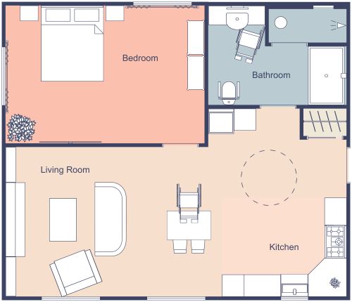 Handicap Accessible Home Floor Plan