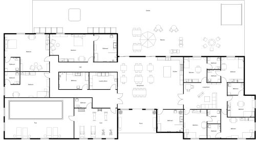 Assisted Living Floor Plan