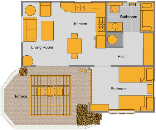 Granny Pod Floor Plan