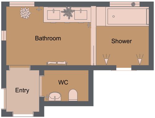 Bathroom Floor Plan 20x15