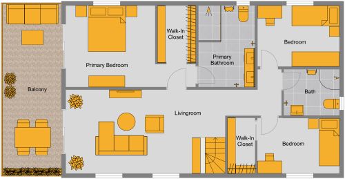 2200 sq ft House Plan