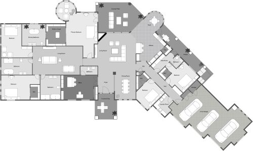 5000 sq ft House Plan