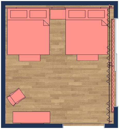Bedroom Design Twin