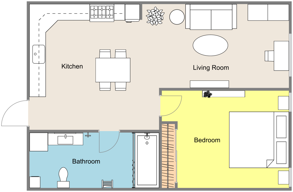 Condo 2D Floor Plan