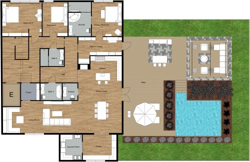 Luxury Condo Floor Plan