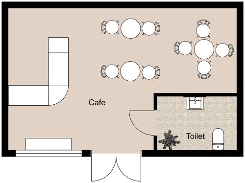 Blush Cafe Interior Inspiration