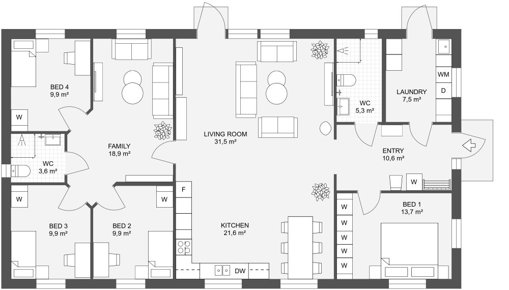 Smultronstallet 149 2D Floor Plan
