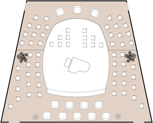 Beautiful Concert Hall Floor Plan