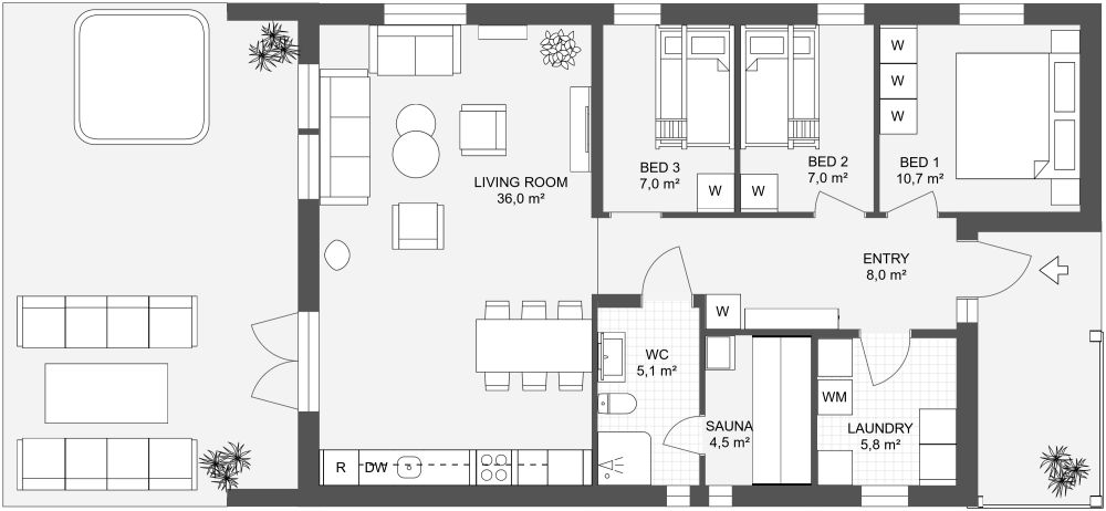 Harmoni 91 2D Floor Plan