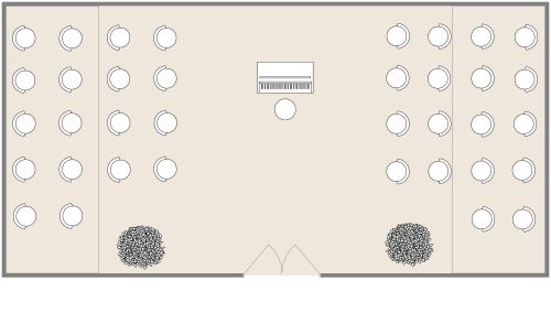 Small Concert Hall Layout Design