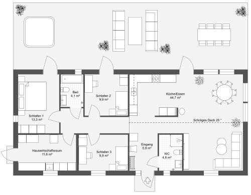 Ängen 121 Grundrisse