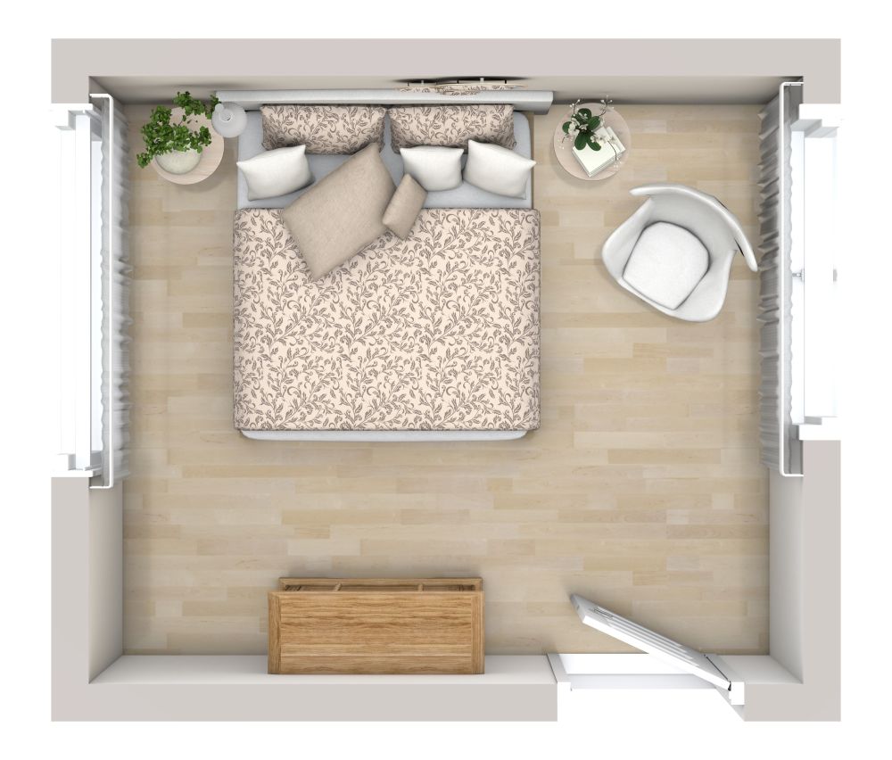 Design-Idee für ein Schlafzimmer