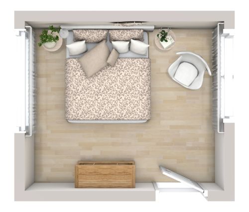 Design-Idee für ein Schlafzimmer