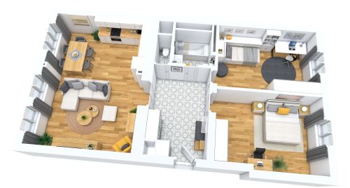 Geräumige 3-Zimmer-Wohnung