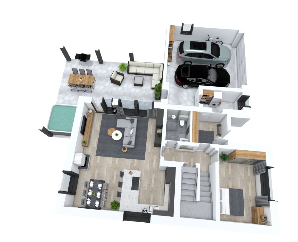 Zweistöckiges-Haus-2D