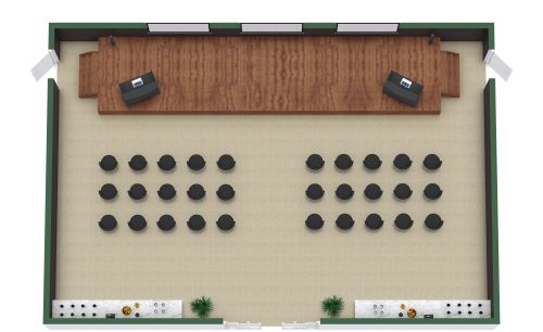 Conference Room Floor Plan Theater Style