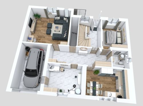 Simple House Design 4 Bedrooms