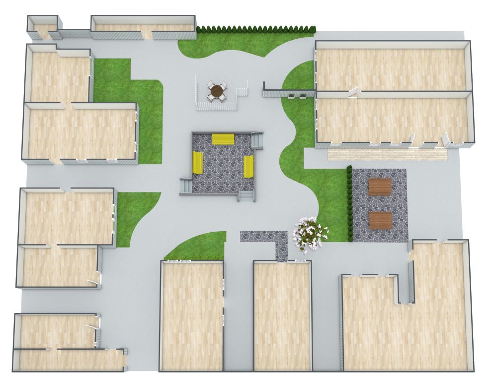 Kommerzielle Landschaftsgestaltung