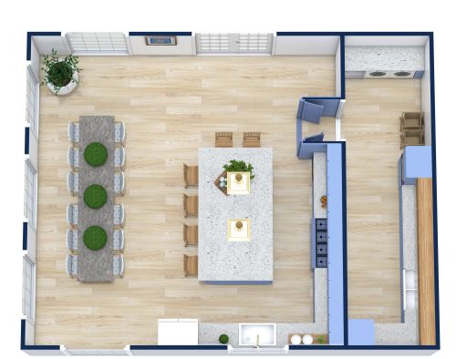 Kitchen Island Layout